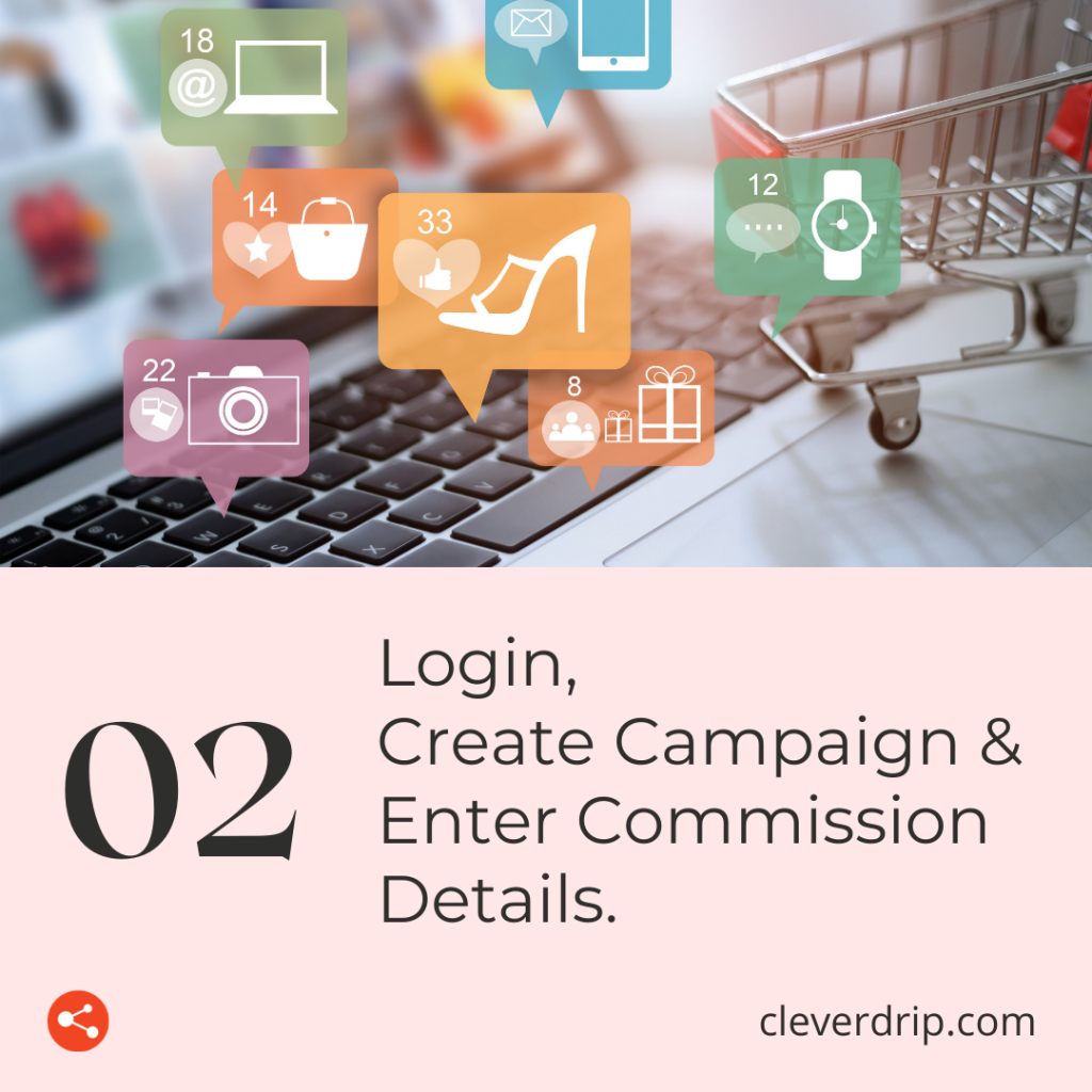 To promote online login & create campaign